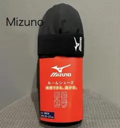 新品・未使用 Mizuno ルームシューズ 黒 2層構造