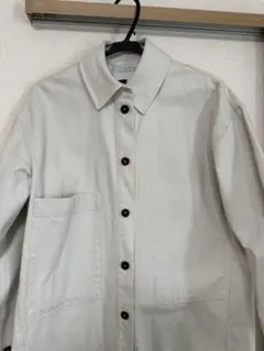 STUDIO NICHOLSON コットンシャツ ホワイトのサムネイル