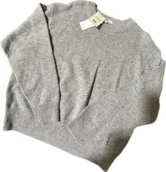 プレミアムラムクルーネックセーター ニット