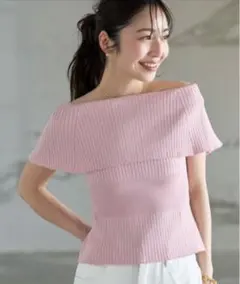 La boutique BonBon ジップ2WAYニットのサムネイル