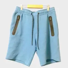 【完売モデル・美品】AE スウェットショーツ スカイブルー S/P/CHのサムネイル