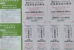御在所ロープウェイ往復引換券2枚、リフト片道券4枚セット（三重交通株主優待）のサムネイル