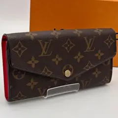 美品 ルイヴィトン　モノグラム ポルトフォイユ サラ　 新型　長財布 正規品