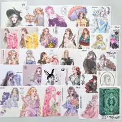 にゃあちゃんの文具屋さん 人物ステッカー まとめ売り - メルカリ