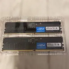 Crucial W5U5200CM-16GS 16GB DDR5 RAM 2枚