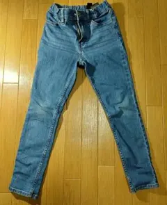 【H&M】デニムブルー スリムフィットパンツ『サイズ130相当』