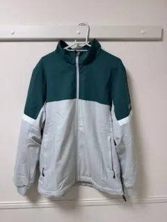 【ほぼ未使用】ヨネックス 裏地付きウィンドウォーマーシャツ M アイスグレー