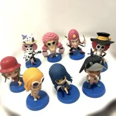 ワンピース　アニキャラヒーローズ　8体セット