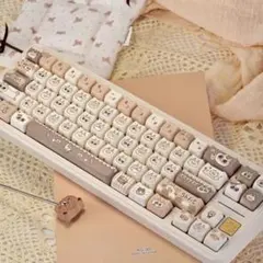132キー PBTキーキャップ MOAプロファイルのサムネイル