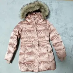 GAP KIDS ピンク ダウンコート ファー付き