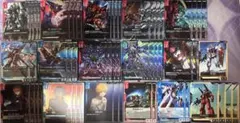 赤青フリーダム　デッキ　ガンダムカードゲーム　改造パーツ付き　バンシィ　ストフリ