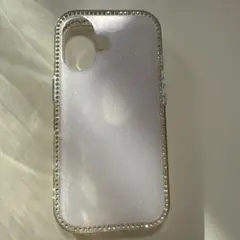 iPhone用ラメ入りクリアケース　iPhone17