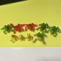 カエルフィギュア 9体セット