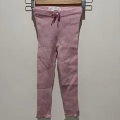 zara パンツ ピンク