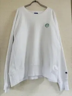Champion リバースウィーブ スウェット ホワイトXLアメカジ