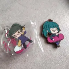 呪術廻戦　禪院真希　キーホルダー　バッチ