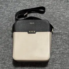 [CULLNI] Square leather shoulder bag