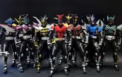 s.h.フィギュアーツ　仮面ライダーカブト　11体セット