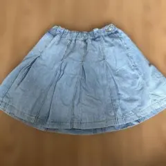 GU デニム キュロット