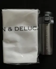 【DEAN＆DELUCA】ワンタッチ栓スリムボトルとバッグ