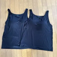 UNIQLOブラトップ２枚組XXLブラック