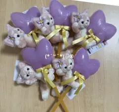 ディズニー　リーナベル　ぬいぐるみチャーム　5個