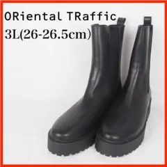 G1912*オリエンタルトラフィック*サイドゴアブーツ*26-26.5cm*黒