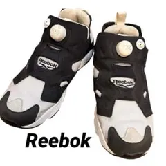 Reebok リーボック ポンプフューリー パンダカラー 白 黒 24.0㎝