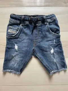 DIESEL ダメージ加工 ハーフパンツ 4year