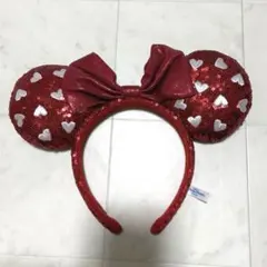 【即日発送】ミニー　カチューシャ　スパンコール