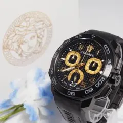 ヴェルサーチ VERSACE クロノグラフ メデューサ メンズ腕時計 F286のサムネイル
