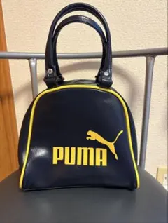 《美品》 PUMA ミニボストンバッグネイビー Y2K レトロのサムネイル