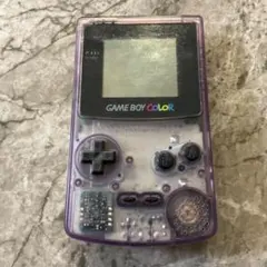 GAME BOY COLOR クリアパープル CGB-001 ジャンク