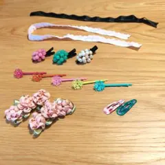 子供用 ヘアピン類、ヘアクリップ