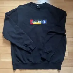NIKE JUST DO IT. ブラックスウェット XXL
