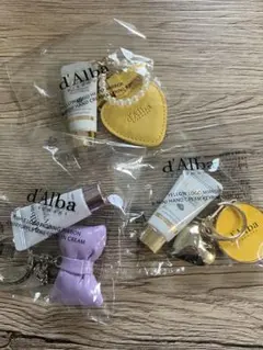 ミニチュア キーホルダー dalba ミニハンドクリーム サンクリーム