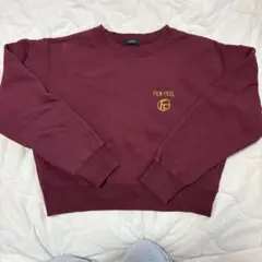 JEANASIS トレーナー ショート丈