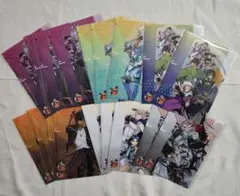 刀剣乱舞 ONLINE A5 ふた付き クリアファイル　全6種　コンプリート