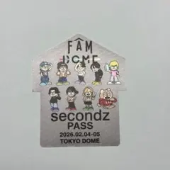 timelesz ２月ドーム限定　ステッカー