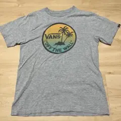 VANS グレー Tシャツ オフ・ザ・ウォール