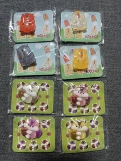 デコレーションシール ラウンドワン限定 立体シール マーモット リス