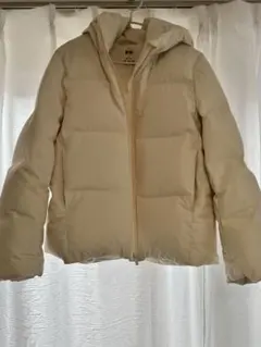 UNIQLO アイボリー ダウンジャケット S