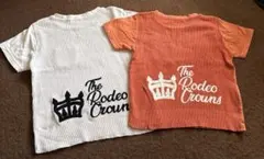 RODEO CROWNS キッズ Tシャツ 2枚セット