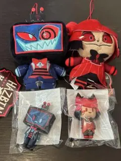 ハズビンホテル ラバーフィギュア フィンガーパペットぬいぐるみ