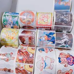 【13本まとめ売り】海外ロールシール 大量 まとめ売りセット