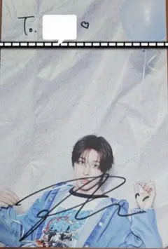 NCT WISH RIKU リク 直筆サイン入り チェキ 2025年最新】riku サインの人気アイテム - メルカリ