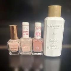 や*ん様 ネイル まとめ売り 4点セット CANMAKE ACネイル 除光液付