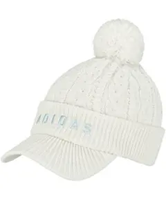 アディダス　バイザーニットキャップ