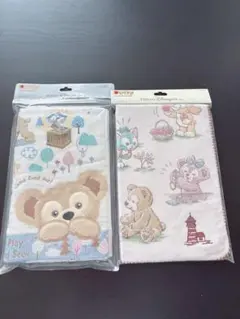 【新品未使用品】ダッフィーフェイスタオル２枚セット