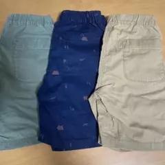 UNIQLO キッズ ハーフパンツ 3点セット 120cm